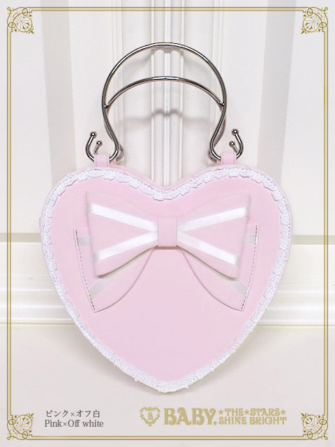 Ribbon heart Bag