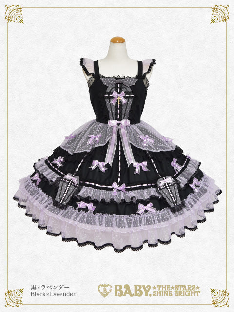 Baby Gothic noir Princess ジャンパースカート