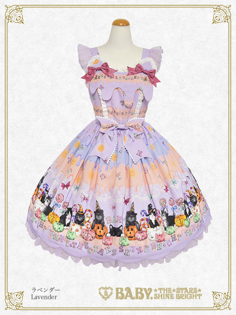Soirée Au Chat Noir scallop jumper skirt