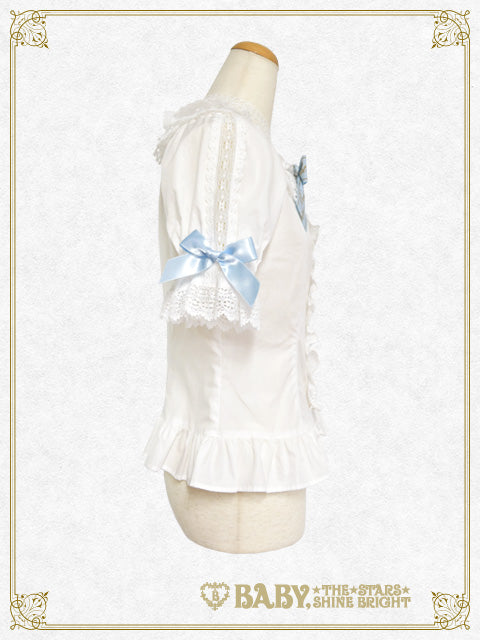 Best Wishes♡Dreamy square neck blouse