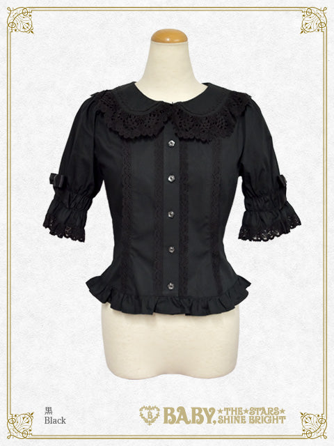 La Petite Fleur5分袖ブラウス