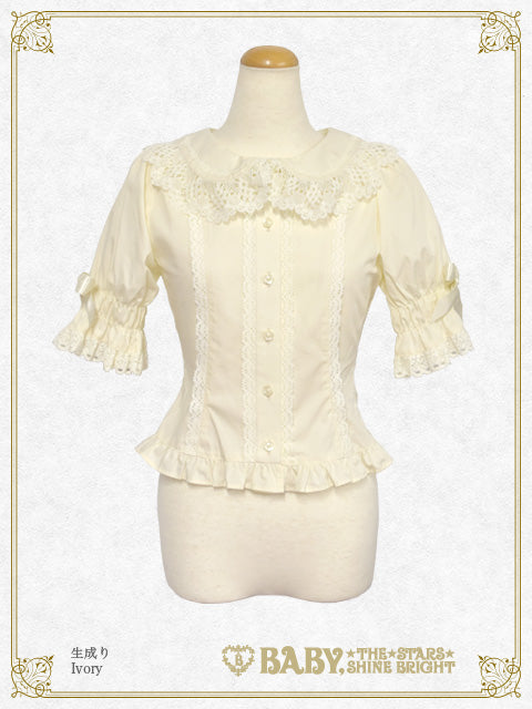 La Petite Fleur half Sleeve Blouse