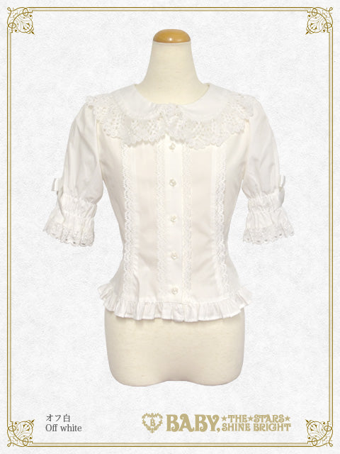 La Petite Fleur half Sleeve Blouse