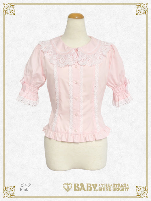 La Petite Fleur half Sleeve Blouse