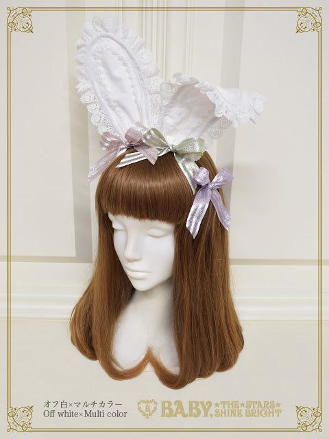 Sweets&Candy starry sky Bunny Ear Head band