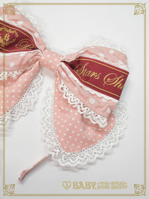 Dot Baby Ribbon Head bow