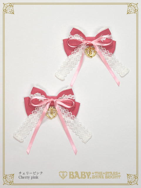 Slow-motion Bouquet Grosgrain ribbon clip