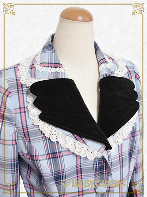 Sweet Wing Tartan Check Jacket