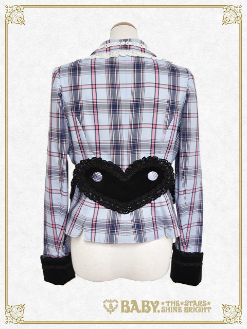 Sweet Wing Tartan Check Jacket