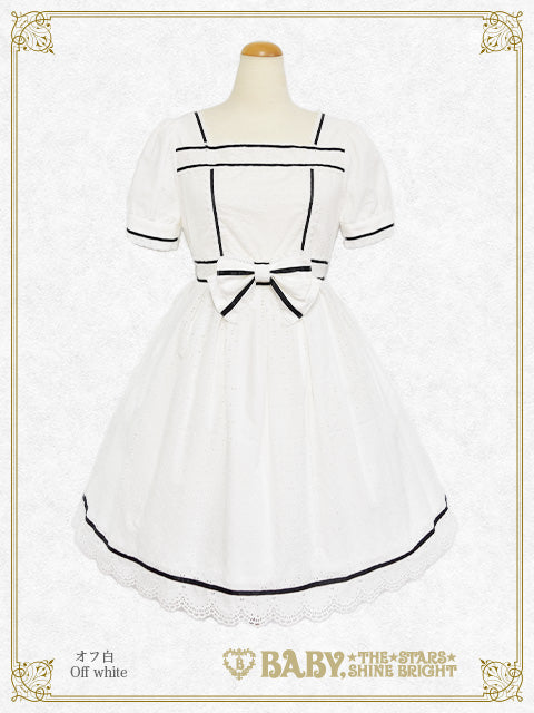 Innocent Ribbon Laceオードリーワンピース