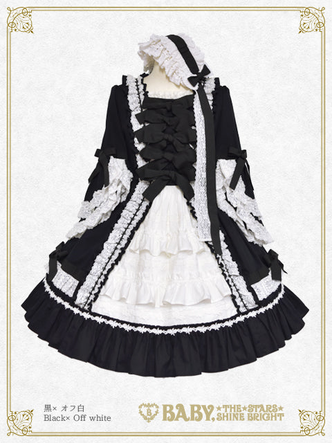 Robe a la Francaise one piece & head dress set