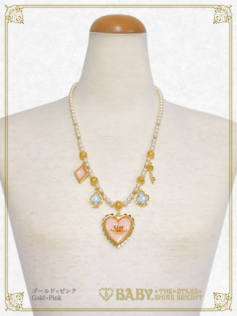 HEART TRUMPネックレス
