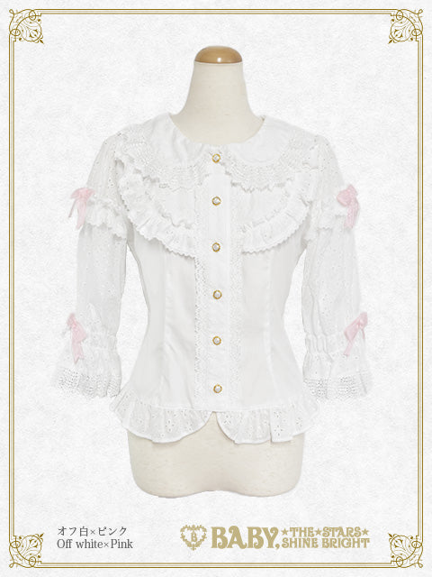 Lacy Floral Blouse