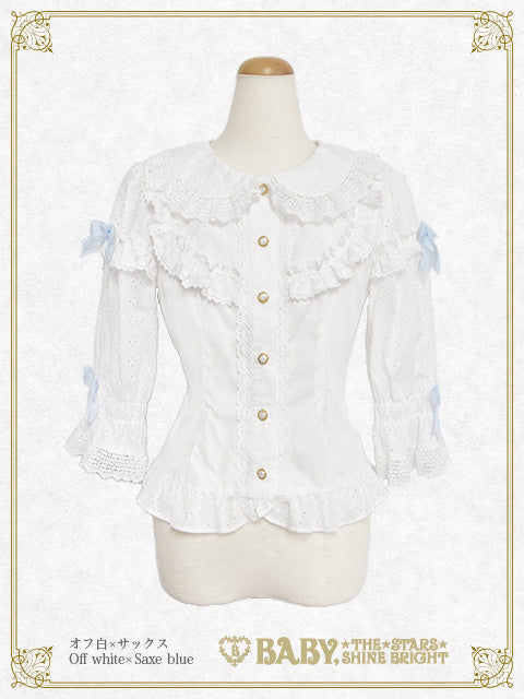 Lacy Floral Blouse