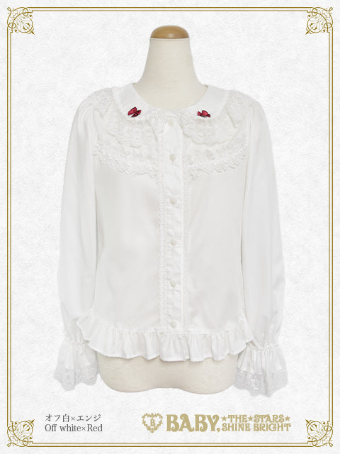 Kumya-chan's Sweet Baby Love Heart Bunny Ear Blouse