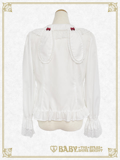 Kumya-chan's Sweet Baby Love Heart Bunny Ear Blouse