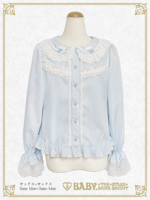 Kumya-chan's Sweet Baby Love Heart Bunny Ear Blouse