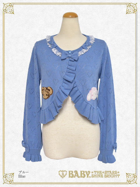 くみゃちゃんアップリケボレロ