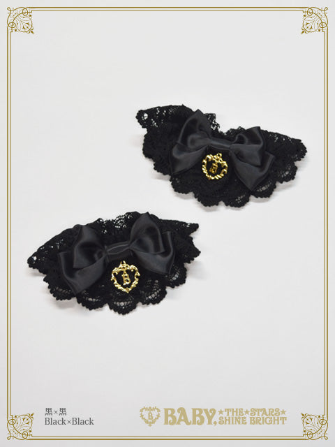 Satin Ribbon Torchon Lace Cuffs