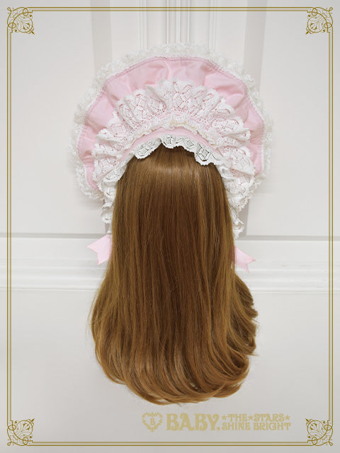 Rose Lace Rococo Bonnet