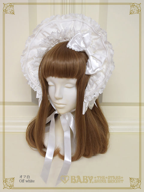 【予約】Rose Doll ハーフボンネット