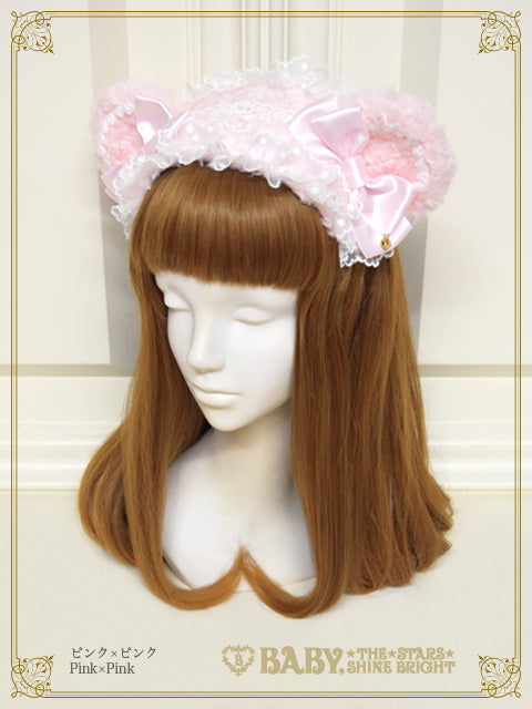 【予約】くみゃちゃんのふわふわくみゃみみカチューシャ