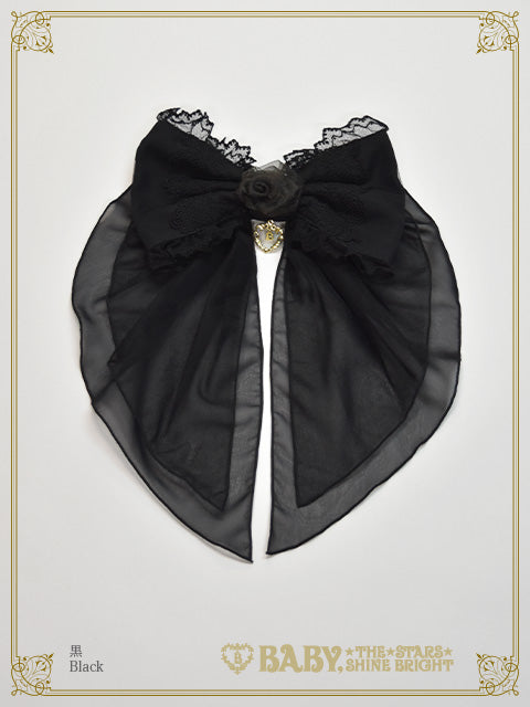 La fleurie chiffon barrette