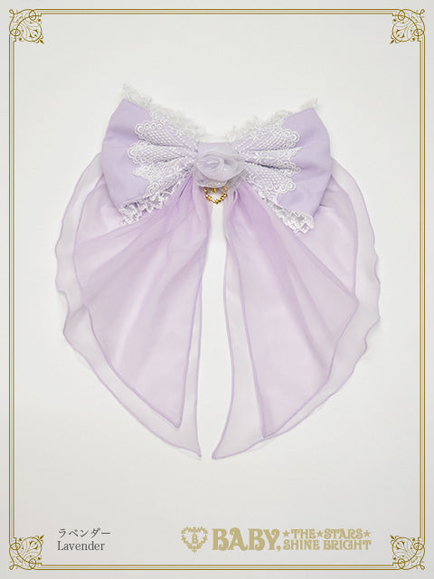 La fleurie chiffon barrette