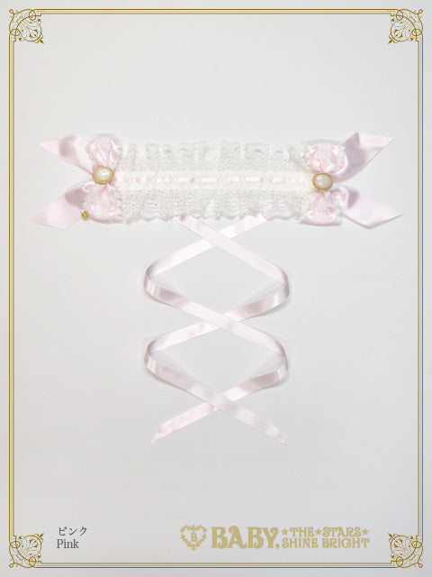 オーナメントジャガード庭園ヘッドドレス