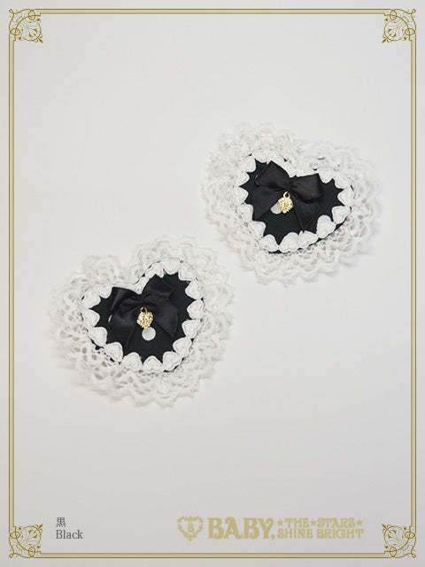 Milky Dot♡ハートクリップ
