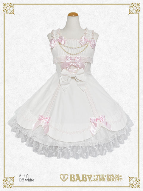 ケイリーフルールスカラップジャンパースカート