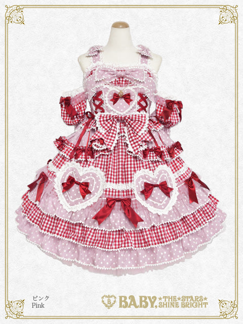 My Lovely Heroine of milky soda jumper skirt