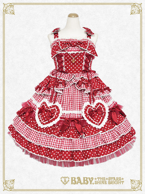 My Lovely Heroine of milky soda jumper skirt