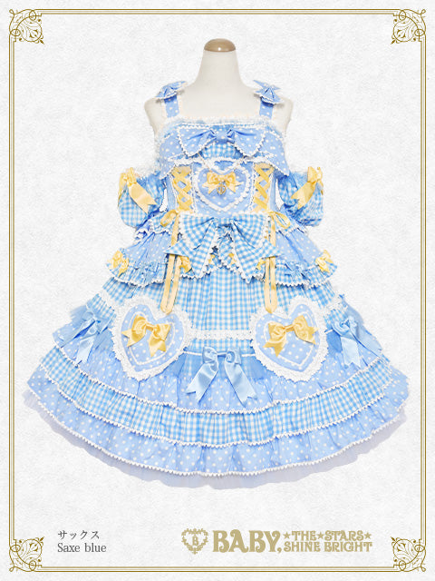 My Lovely Heroine of milky soda jumper skirt