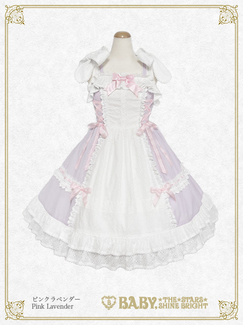 Lacy Floral Jumper Skirt