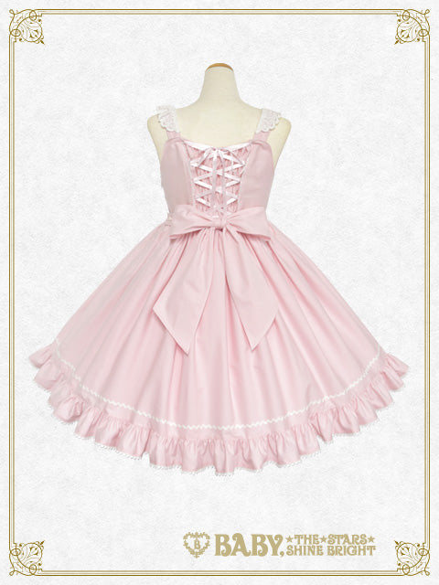 Rose Fleur Apron Jumper Skirt