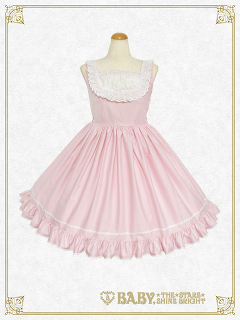 Rose Fleur Apron Jumper Skirt