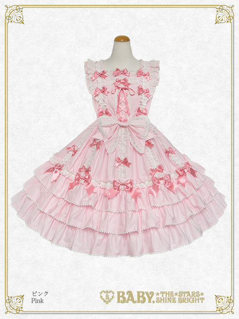 【予約】Ribbon ribbon bloomsジャンパースカート