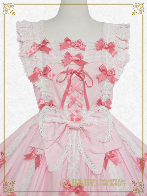 【予約】Ribbon ribbon bloomsジャンパースカート