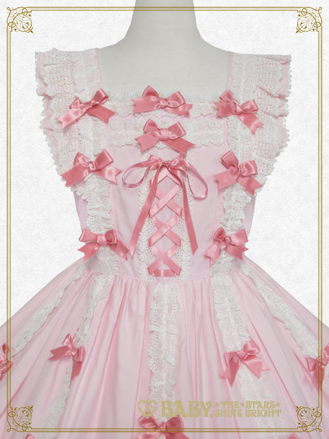 【予約】Ribbon ribbon bloomsジャンパースカート