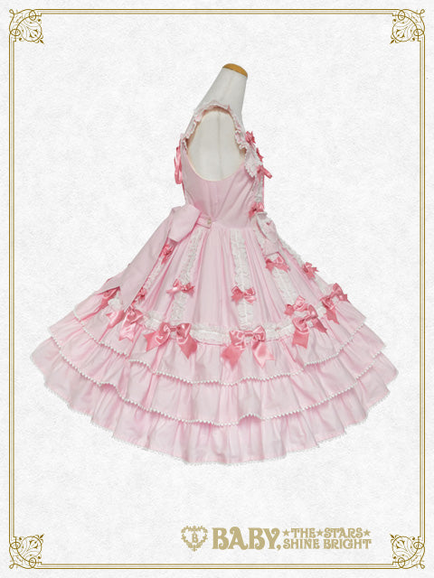 【予約】Ribbon ribbon bloomsジャンパースカート