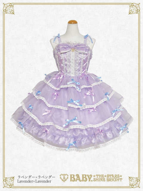 【予約】Eternal Ribbon Featheryジャンパースカート