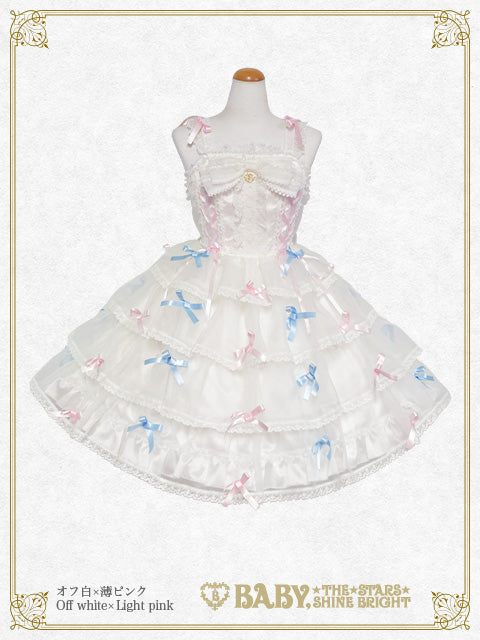 【予約】Eternal Ribbon Featheryジャンパースカート