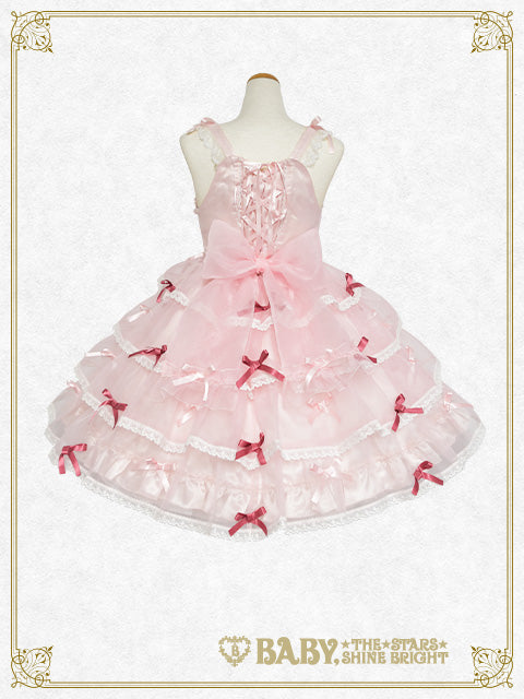 【予約】Eternal Ribbon Featheryジャンパースカート