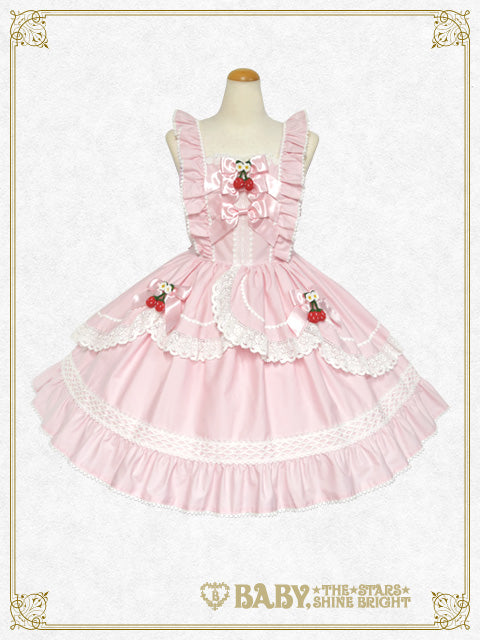 Swinging Strawberry Garden Jumper Skirt