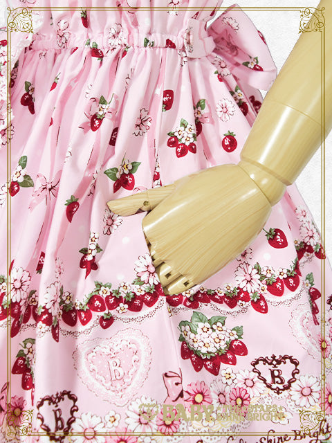 Juicy Strawberry Memory Jumper Skirt II