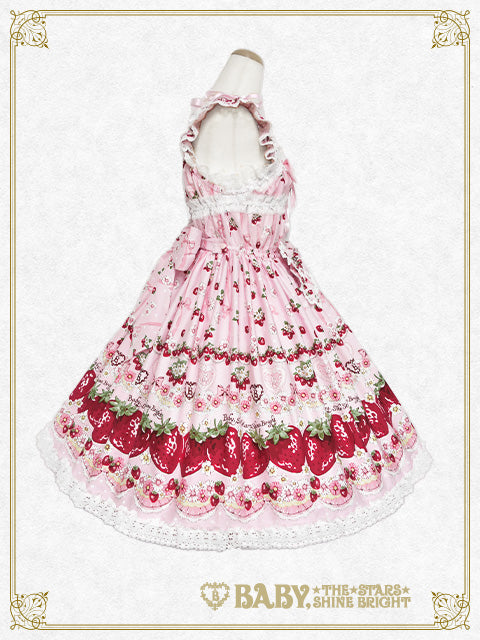 Juicy Strawberry Memory Jumper Skirt II