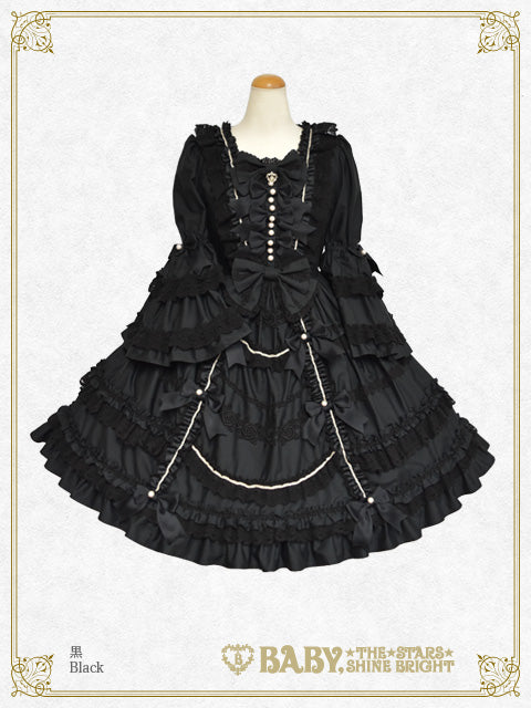Elegant Rococo one piece dress