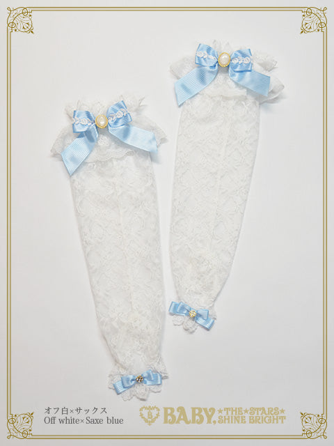 Floral Lacy elegant long gloves