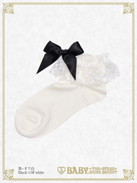 Torchon Lace Ankle Socks